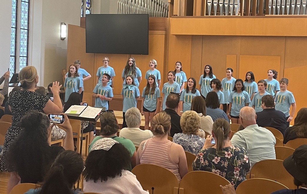 BW Community Arts School Choir Camp Performing in Concert