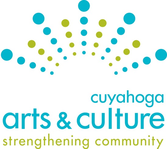 Cuyahoga Arts & Culture Logo with Strengthening Community Tagline