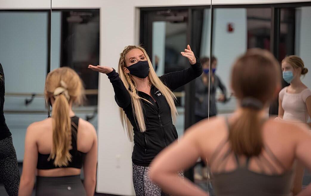 BW CAS Dance Instructor in Mask Teaching In Person and Online Dance Classes